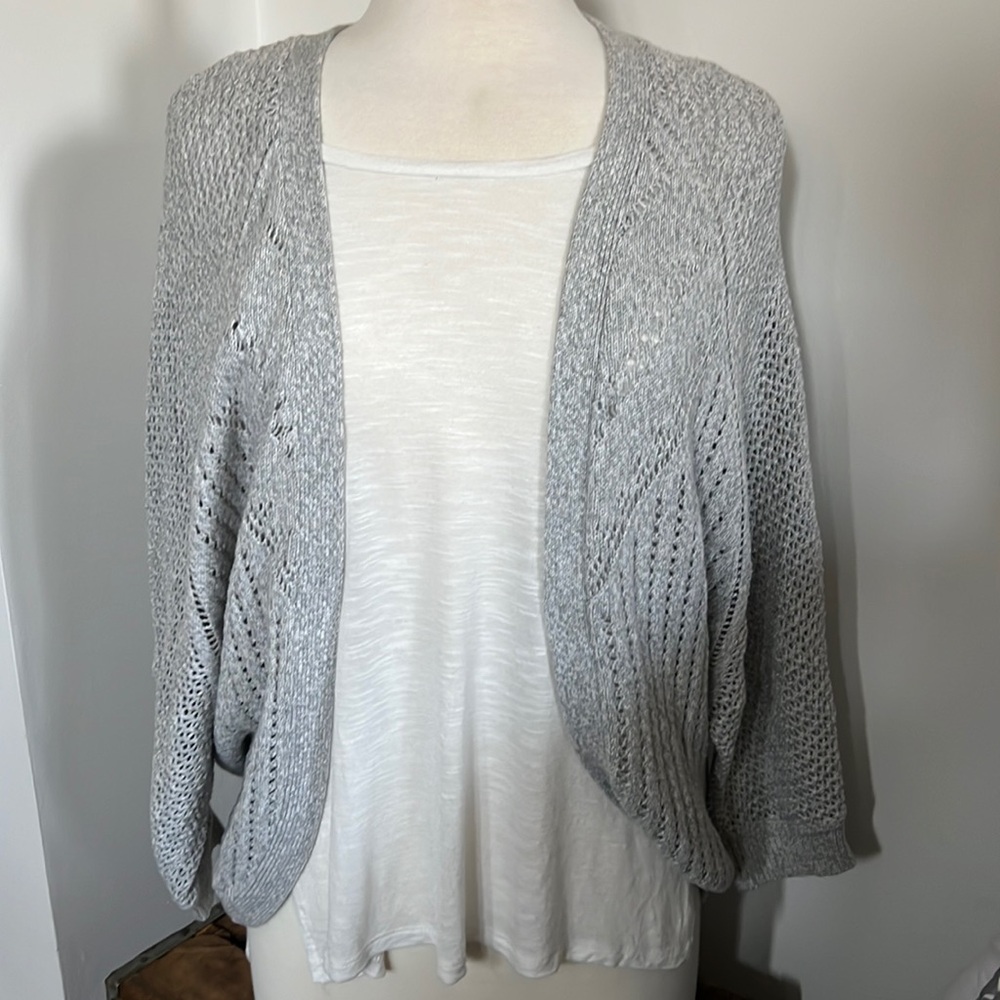 Light gray shrug
